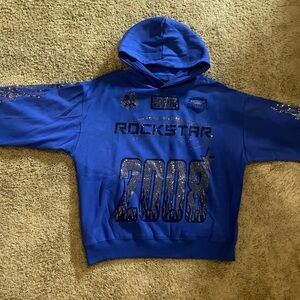 Rockstar Blue Hoodie